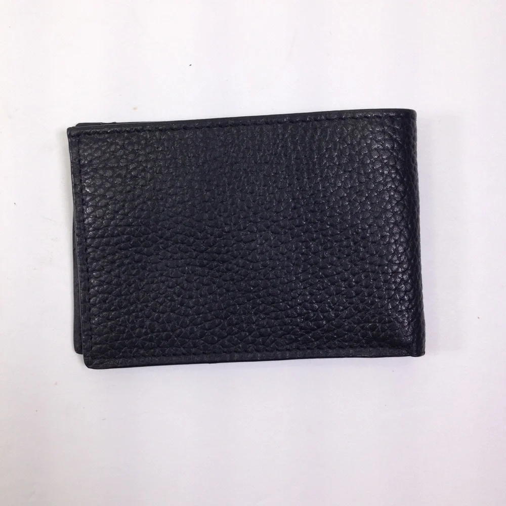 Calvin Klein Pebbled Leather Bifold Wallet